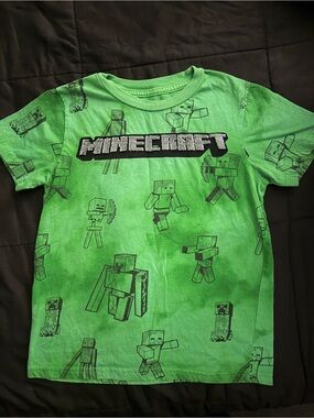 Boys' Green Graphic Short-Sleeve Tee